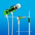 Great Sensitivity Vibration Headphone, In Ear Super Bass Headphone - Green